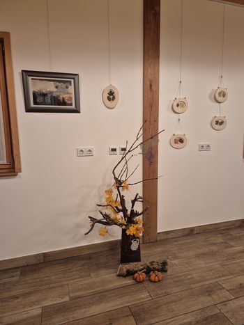 Klekljarska razstava Društva Čebelica Klekljarska razstava Društva Čebelica