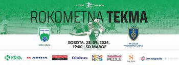Rokometna tekma - MRK KRKA : RK CELJE PIVOVARNA LAŠKO