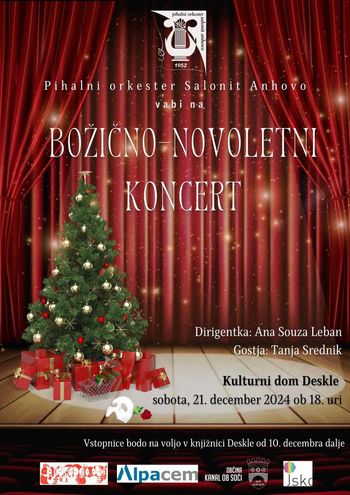 Božično-novoletni koncert Pihalnega orkestra Salonit Anhovo