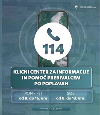 Zaživel klicni center na številki 114 Zaživel klicni center na številki 114
