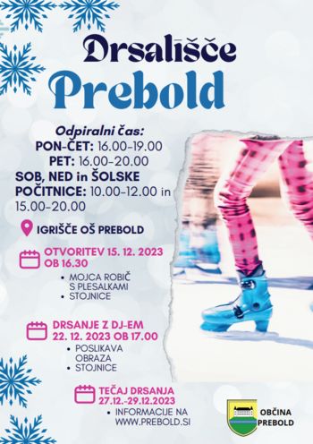 DRSALIŠČE PREBOLD DRSALIŠČE PREBOLD