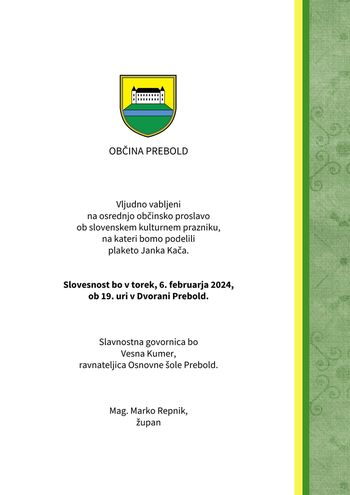 Proslava ob občinskem prazniku