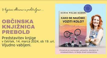 Predstavitev motivacijskega priročnika: Kako se naučimo voziti kolo?