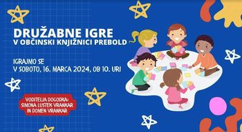 Sobotna igralnica v knjižnici Prebold