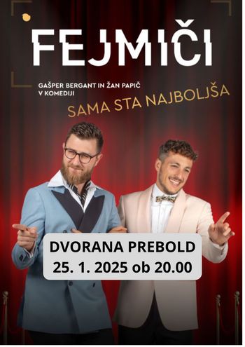 Fejmiči: sama sta najboljša