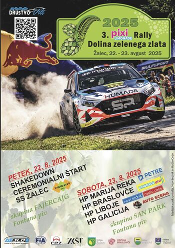 3. pixi Rally Dolina zelenega zlata