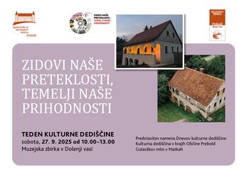 Zidovi naše preteklosti, temelji naše prihodnosti