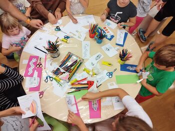 Pravljična ura v Občinski knjižnici Prebold