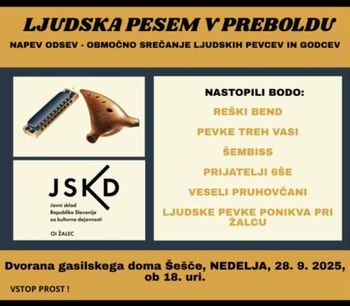 Ljudska pesem v Preboldu