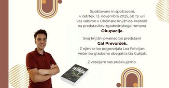 Predstavitev knjige Gala Prevorška