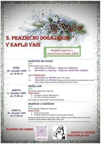3. praznično dogajanje v Kaplji vasi
