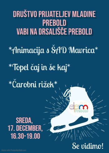 Animacije na Drsališču Prebold