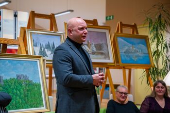 Z barvito razstavo sklenili leto v preboldski knjižnici