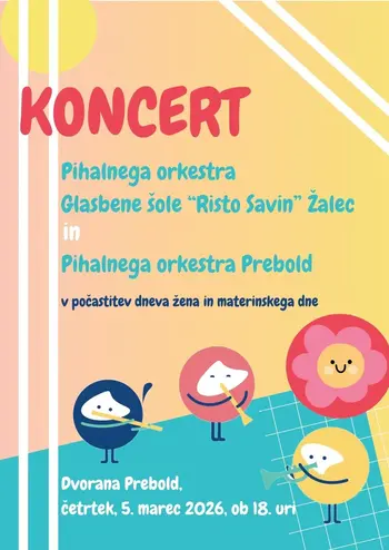 Koncert v počastitev dneva žena in materinskega dne 