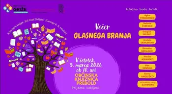Večer glasnega branja