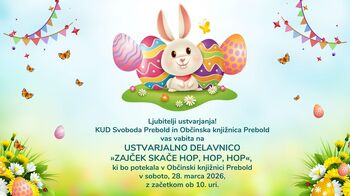 Ustvarjalna delavnica v knjižnici Prebold