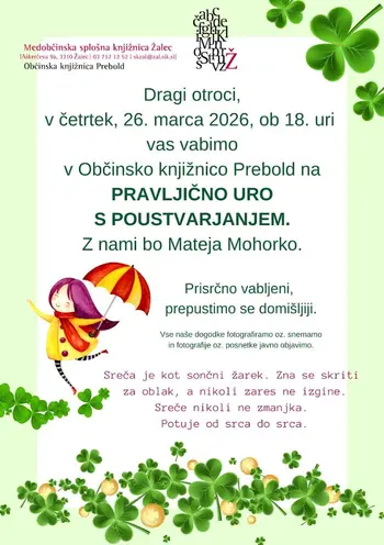 Pravljična ura s poustvarjanjem