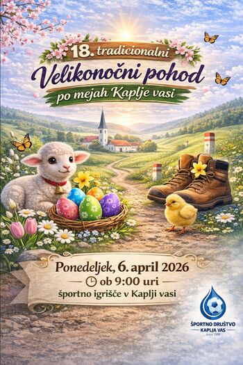 Tradicionalni pohod po mejah Kaplje vasi