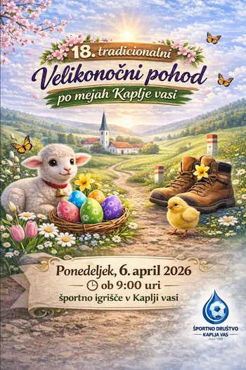 Tradicionalni pohod po mejah Kaplje vasi