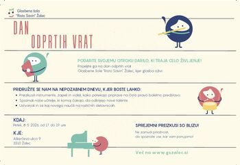 Dan odprtih vrat Glasbene šole Žalec