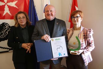 Prva občina s srebrnim certifikatom ZPO