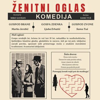 Vabilo na gledališko predstavo Vabilo na gledališko predstavo