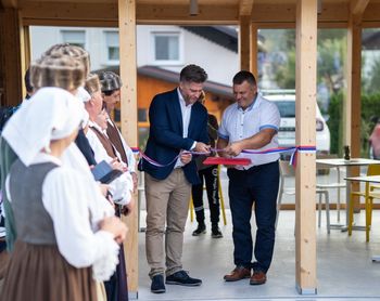 Otvoritev Polhkovega razgledišča in območja avtobusne Otvoritev Polhkovega razgledišča in območja avtobusne