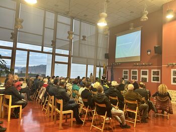 Potekala predstavitev projekta za protipoplavno ureditev porečja Gradaščice