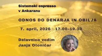 SISTEMSKI ESPRESSO - ODNOS DO DENARJA IN OBILJA, delavnica po metodi Berta Hellingerja 