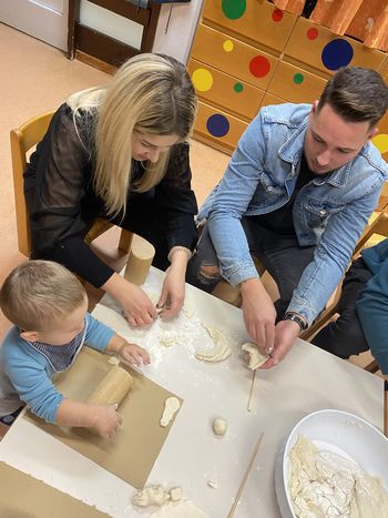 Delavnica s starši pri Želvah