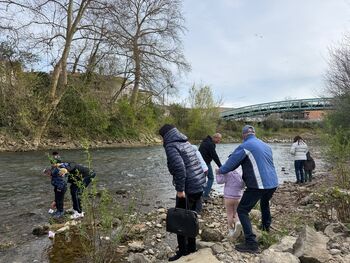 Poročilo o pomladnem sprehodu z dedki in babicami