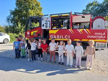 Obisk gasilcev in izvedba evakuacije v primeru požara