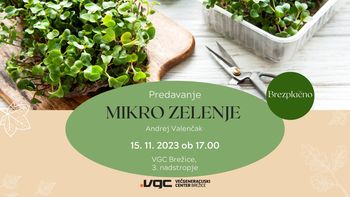 Predavanje: Mikro zelenje