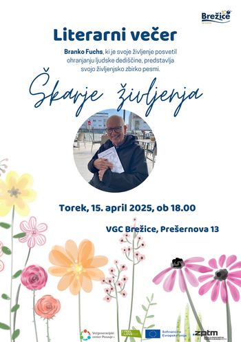 Literarni večer s predstavitvijo pesniške zbirke "Škarje življenja"