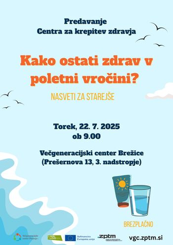 Kako ostati zdrav v poletni vročini