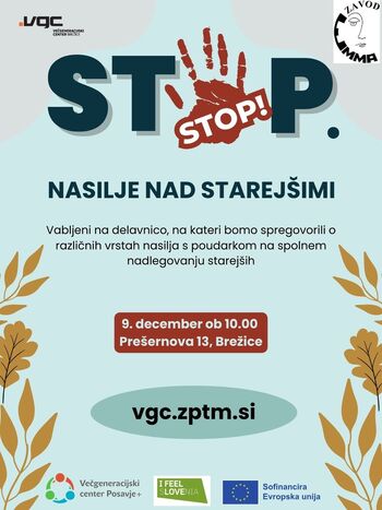  STOP nasilju nad starejšimi