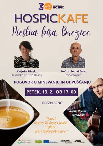 Hospickafe, pogovorni večer