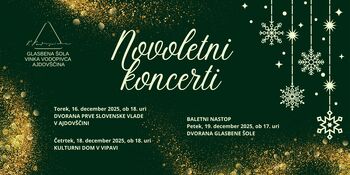 NOVOLETNI KONCERT Glasbene šole Vinka Vodopivca Ajdovščina