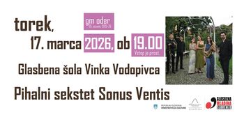 Koncert PIHALNEGA SEKSTETA SONUS VENTIS