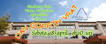 DAN ODPRTIH VRAT GLASBENE ŠOLE VINKA VODOPIVCA AJDOVŠČINA