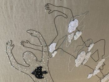 Razstava Tekstilne skupnosti Breja preja: Ženske, ki nas navdihujejo