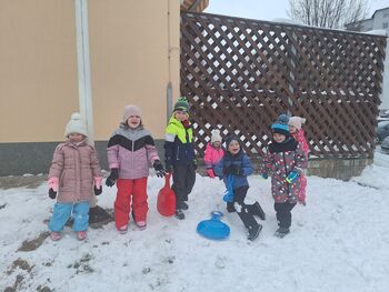 Zimska pravljica v vrtcu