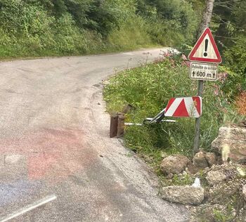 Poziv občankam in občanom: fizična zapora ceste v Bodeščah 