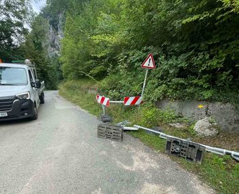 Poziv občankam in občanom: fizična zapora ceste v Bodeščah 
