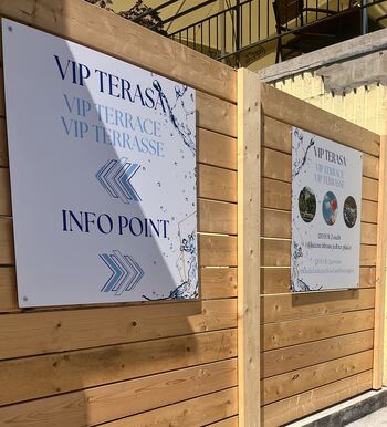 Novost: VIP terasi na Grajskem kopališču 