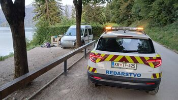 Številne kršitve s področja divjega kampiranja