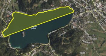 Popolna zapora dela jezera v času 35. Državnega prvenstva v veslanju 