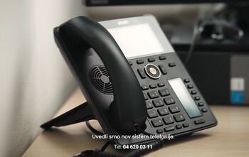 Nov sistem telefonije na MIR Bled, Bohinj in Železniki 