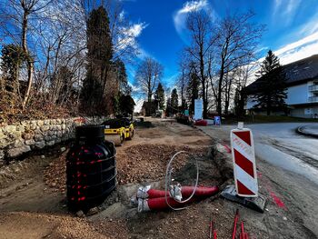 Gradbena dela na Cankarjevi cesti in Ulici narodnih herojev se nadaljujejo Gradbena dela na Cankarjevi cesti in Ulici narodnih herojev se nadaljujejo