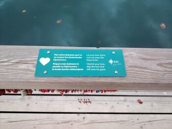 Blejske ljubezenske ključavnice se odstranjujejo 